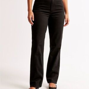 Abercrombie & Fitch Black Flare Jeans